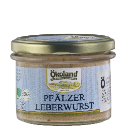 Produktfoto zu Pfälzer Leberwurst Gourmet-Qualität, 160 g