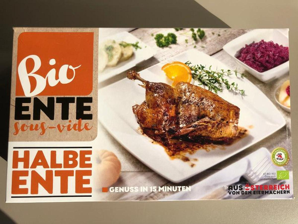 Produktfoto zu Sous-Vide halbe Ente, ca. 0,6 kg