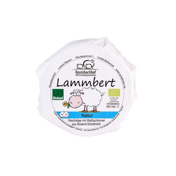 Produktfoto zu Lammbert Schaf Weichkäse, ca. 250 g