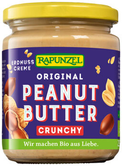 Produktfoto zu Peanutbutter Crunchy, 250 g