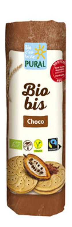 Produktfoto zu Biobis Choc Doppelkekse, 320 g - 40% reduziert, da MHD 08.11.24