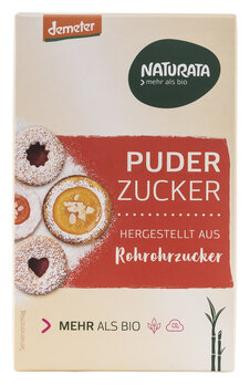 Produktfoto zu Puderzucker aus Roh-Rohrzucker, 125 g