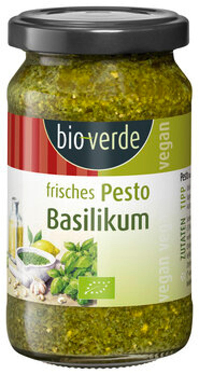Produktfoto zu Frisches Basilikum Pesto, 165 g