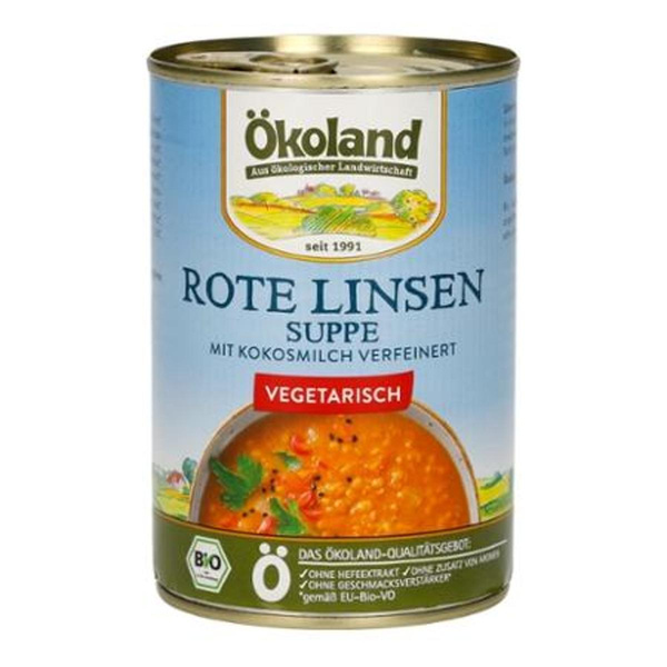 Produktfoto zu Rote Linsensuppe, 400 g