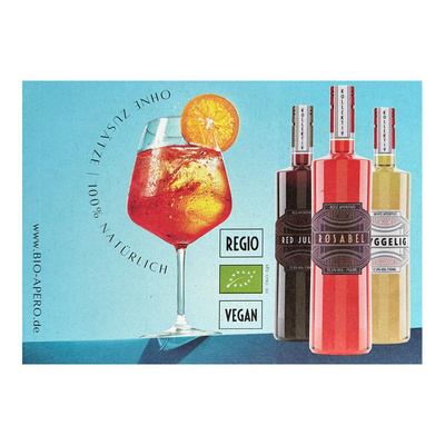 Produktfoto zu Bio-Apertitivo Rezeptkarte