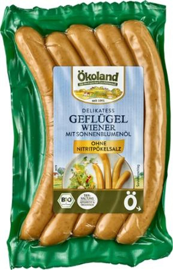 Produktfoto zu Delikatess Geflügelwiener, 5 Stück