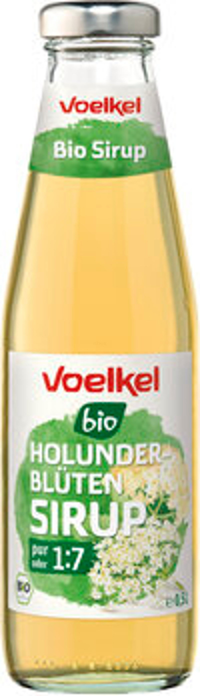 Produktfoto zu Holunderblüten-Sirup, 6x0,5 l
