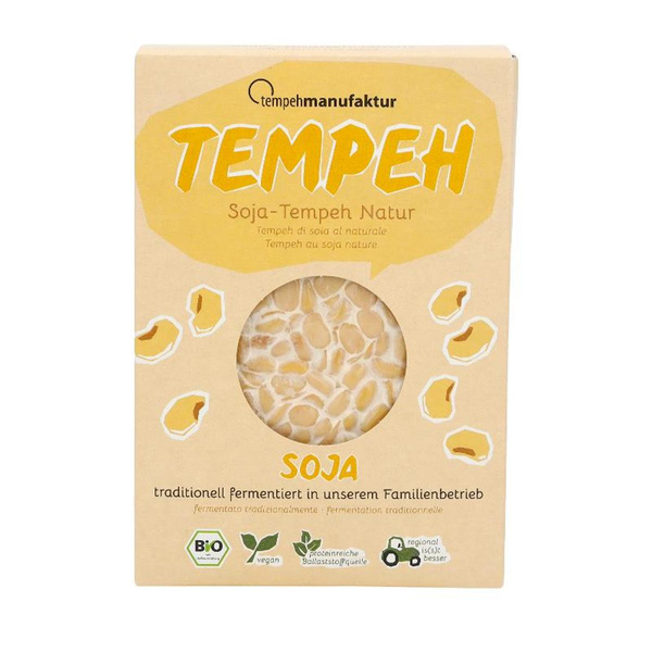 Produktfoto zu Tempeh Soja Natur, 200 g