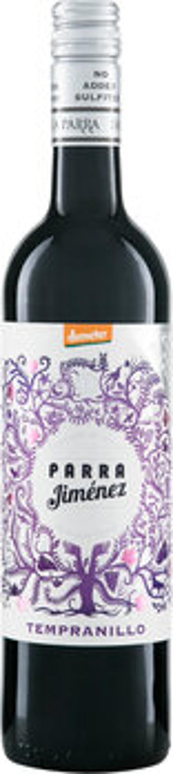 Produktfoto zu Tempranillo Parra Demeter, 0,75 l