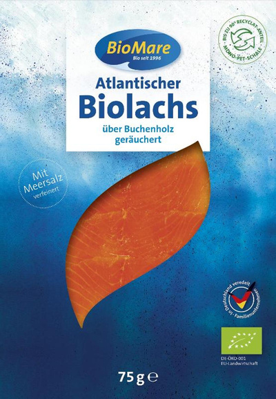 Produktfoto zu Atlantischer Lachs, 75 g
