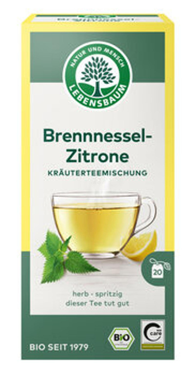 Produktfoto zu Brennessel Zitrone Tee, 20 TB