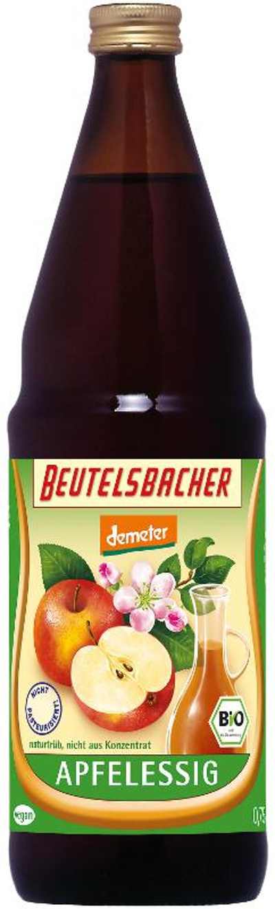 Produktfoto zu Apfelessig naturtrüb, 0,75 l