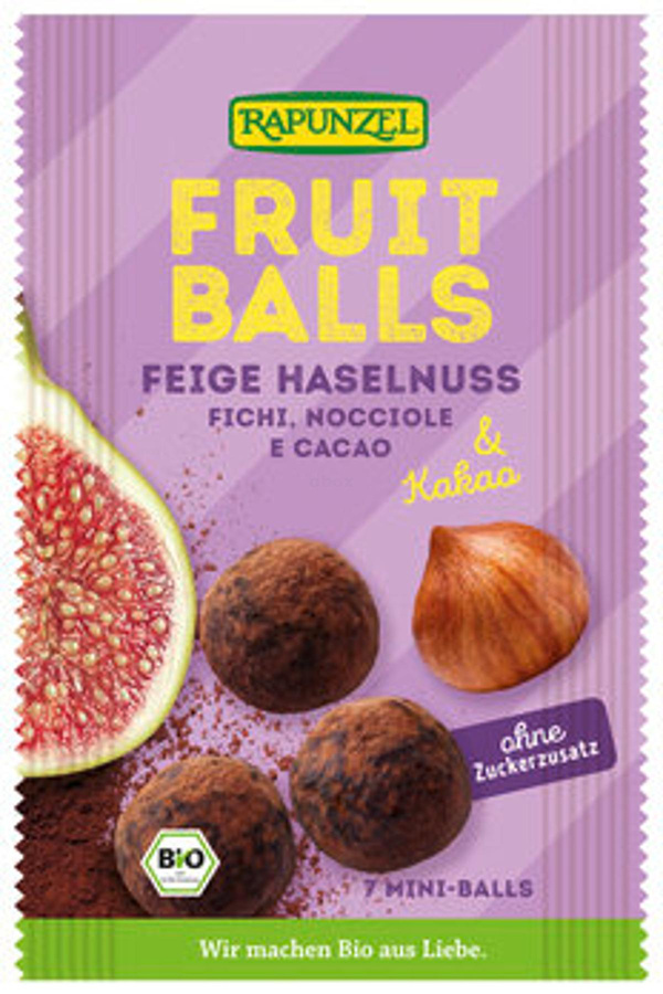 Produktfoto zu Fruit-Balls Feige-Haselnuss & Kakao, 49 g
