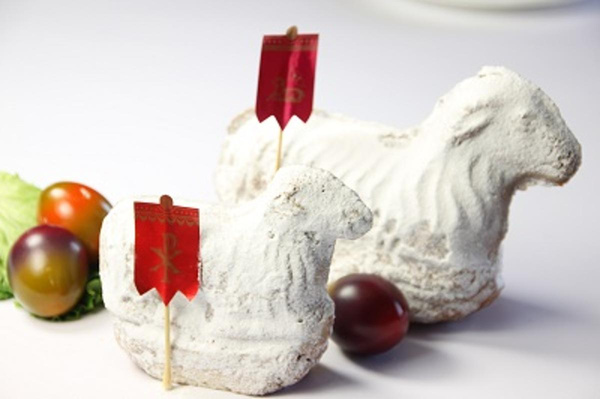 Produktfoto zu Osterlamm klein, 180 g - Bio-Backhaus Wüst