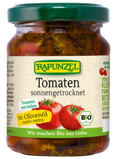 Produktfoto zu Tomaten getrocknet in Olivenöl, 120 g