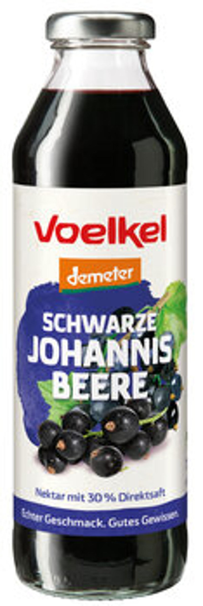 Produktfoto zu Schwarze Johannisbeere Nektar, 8x0,5 l