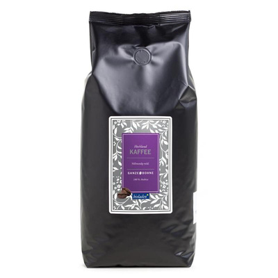 Produktfoto zu Hochlandkaffee ganze Bohne, 1 kg