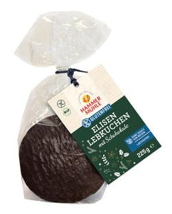 Produktfoto zu Elisenlebkuchen in Zartbitterschokolade gf, 225 g