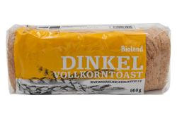 Produktfoto zu Dinkel Vollkorntoast, 500 g