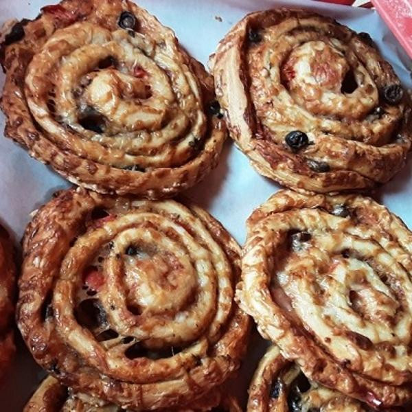 Produktfoto zu Pizza-Schnecke - Bio-Backhaus Wüst