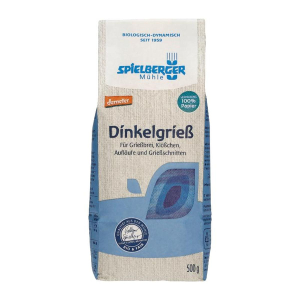 Produktfoto zu Dinkelgrieß, 500 g