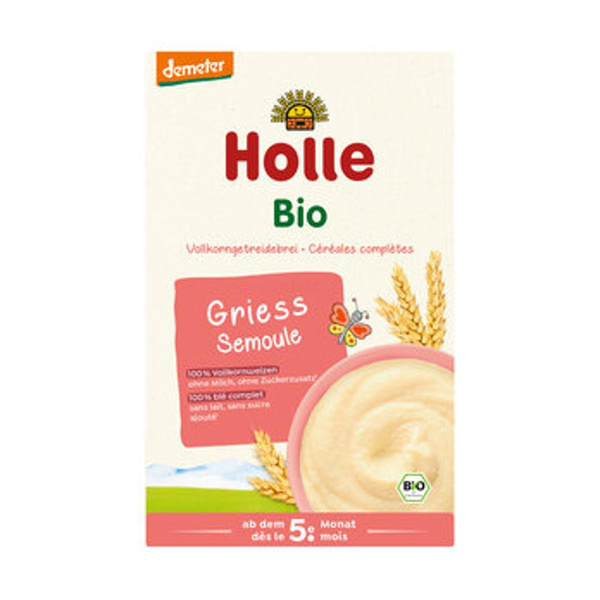 Produktfoto zu Vollkorn Getreidebrei Grieß, 250 g
