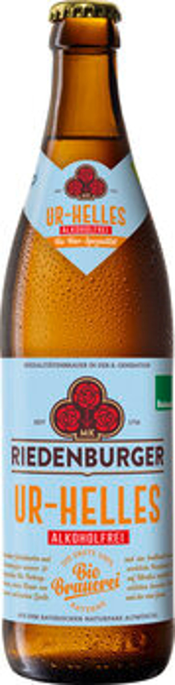 Produktfoto zu Riedenburger Ur Helles alkoholfrei, 0,5 l