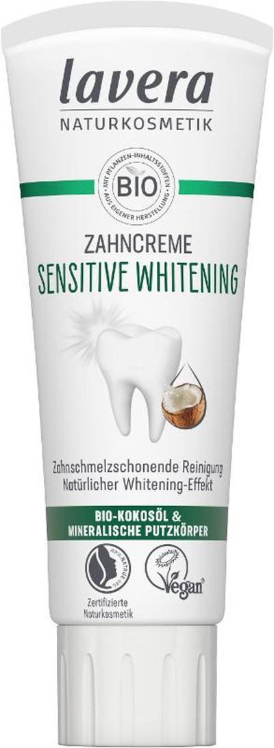 Produktfoto zu Zahncreme Sensitive Whitening, 75 ml