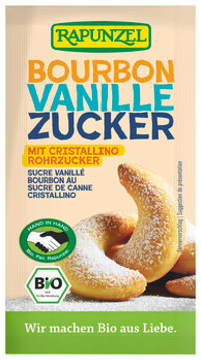 Produktfoto zu Bourbon Vanillezucker mit Cristallino HiH, 4x8 g