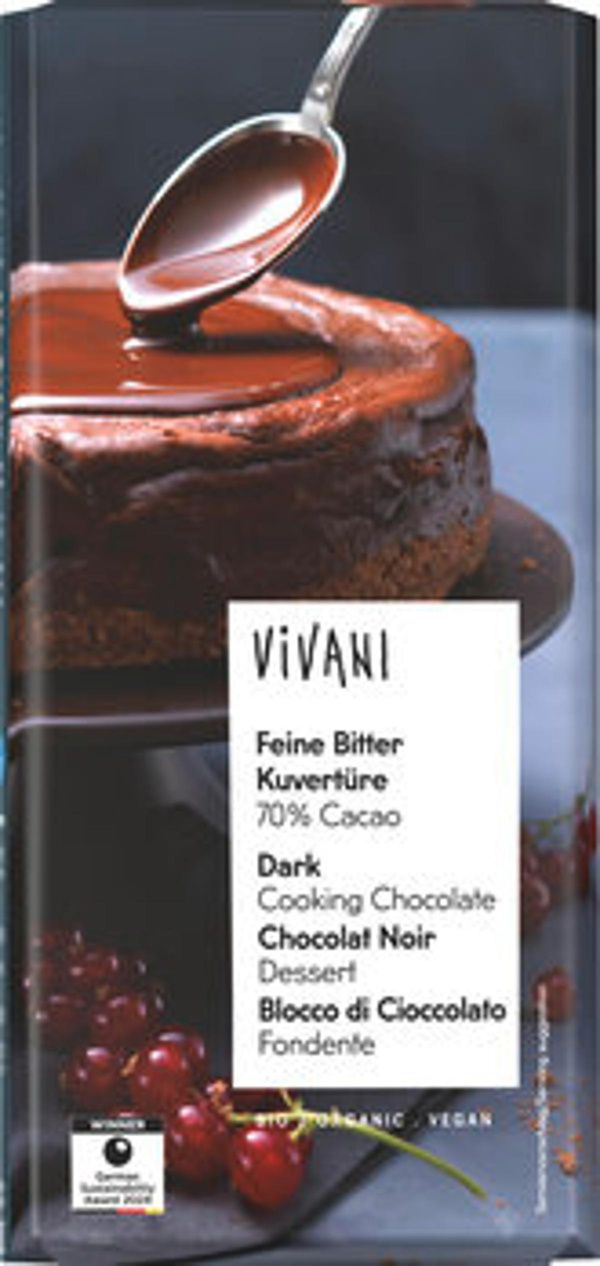 Produktfoto zu Feine Bitter Kuvertüre, 150 g