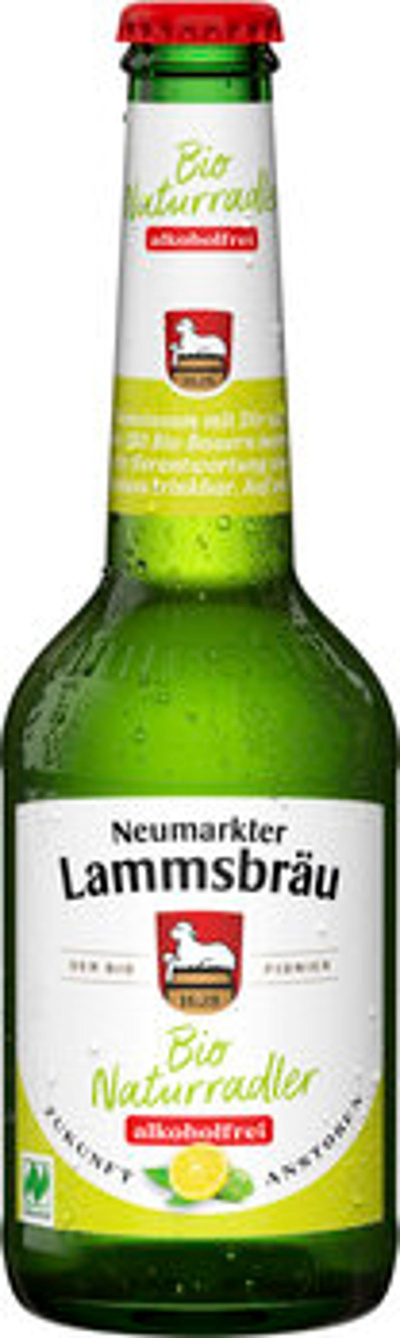 Produktfoto zu Bier Naturradler alkoholfrei, 10x0,33 l