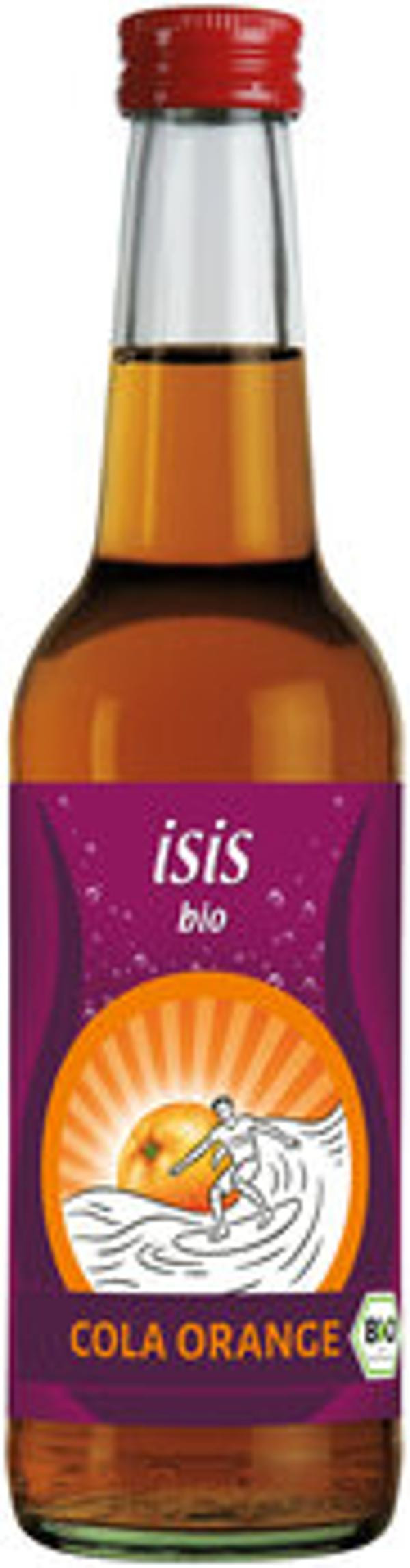 Produktfoto zu isis bio Cola Orange, 12x0,33 l