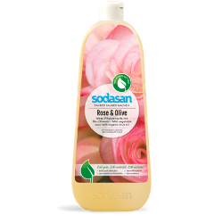 Produktfoto zu Flüssigseife Rose & Olive Nachfüllflasche, 1 l