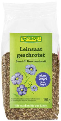 Produktfoto zu Leinsaat geschrotet, 150 g