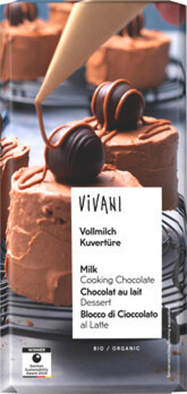 Produktfoto zu Kuvertüre Vollmilchschokolade, 150 g