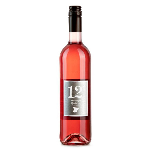 Produktfoto zu 12° fruchtiger Roséwein, 0,75 l
