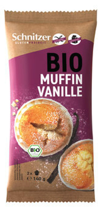 Produktfoto zu Muffin Vanille gf, 2 Stück (140 g)