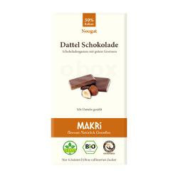 Produktfoto zu Dattel Schokolade Nougat, 85 g