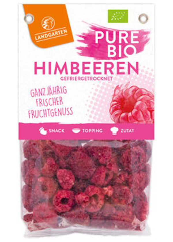 Produktfoto zu Himbeeren gefriergetrocknet, 20 g