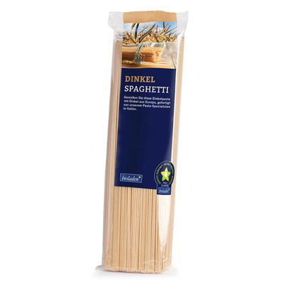 Produktfoto zu Dinkel Spaghetti hell, 500 g