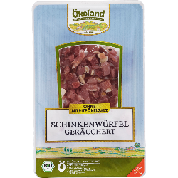 Produktfoto zu Schinkenwürfel geräuchert Premium, 80 g