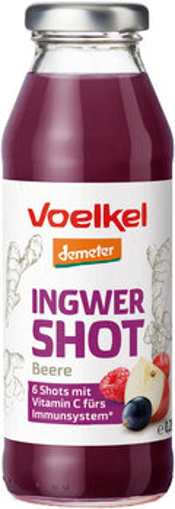 Produktfoto zu Shot Ingwer & Beeren, 0,28 l