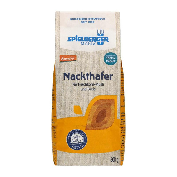 Produktfoto zu Nackthafer, 500 g