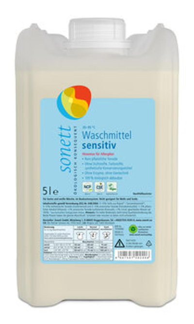 Produktfoto zu Waschmittel flüssig Sensitiv, 5 l