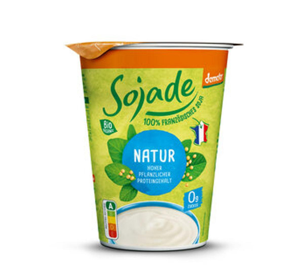 Produktfoto zu Sojade Joghurt Natur Demeter, 400 g