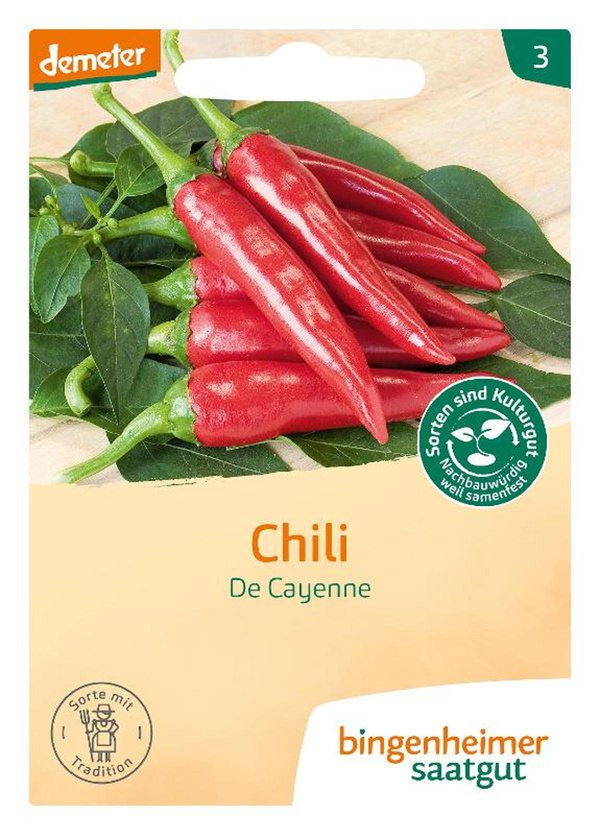Produktfoto zu Saatgut Chili de Cayenne