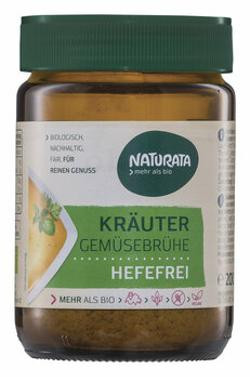 Produktfoto zu Gemüsebrühe Kräuter hefefrei, 200 g