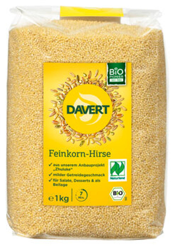 Produktfoto zu Hirse feines Korn, 1 kg