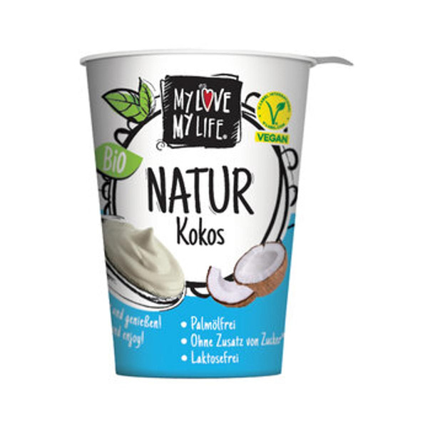 Produktfoto zu Kokos Natur Joghurtalternative, 2x400 g