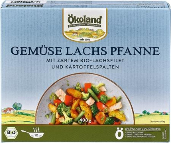 Produktfoto zu TK-Gemüse-Lachs-Pfanne, 400 g